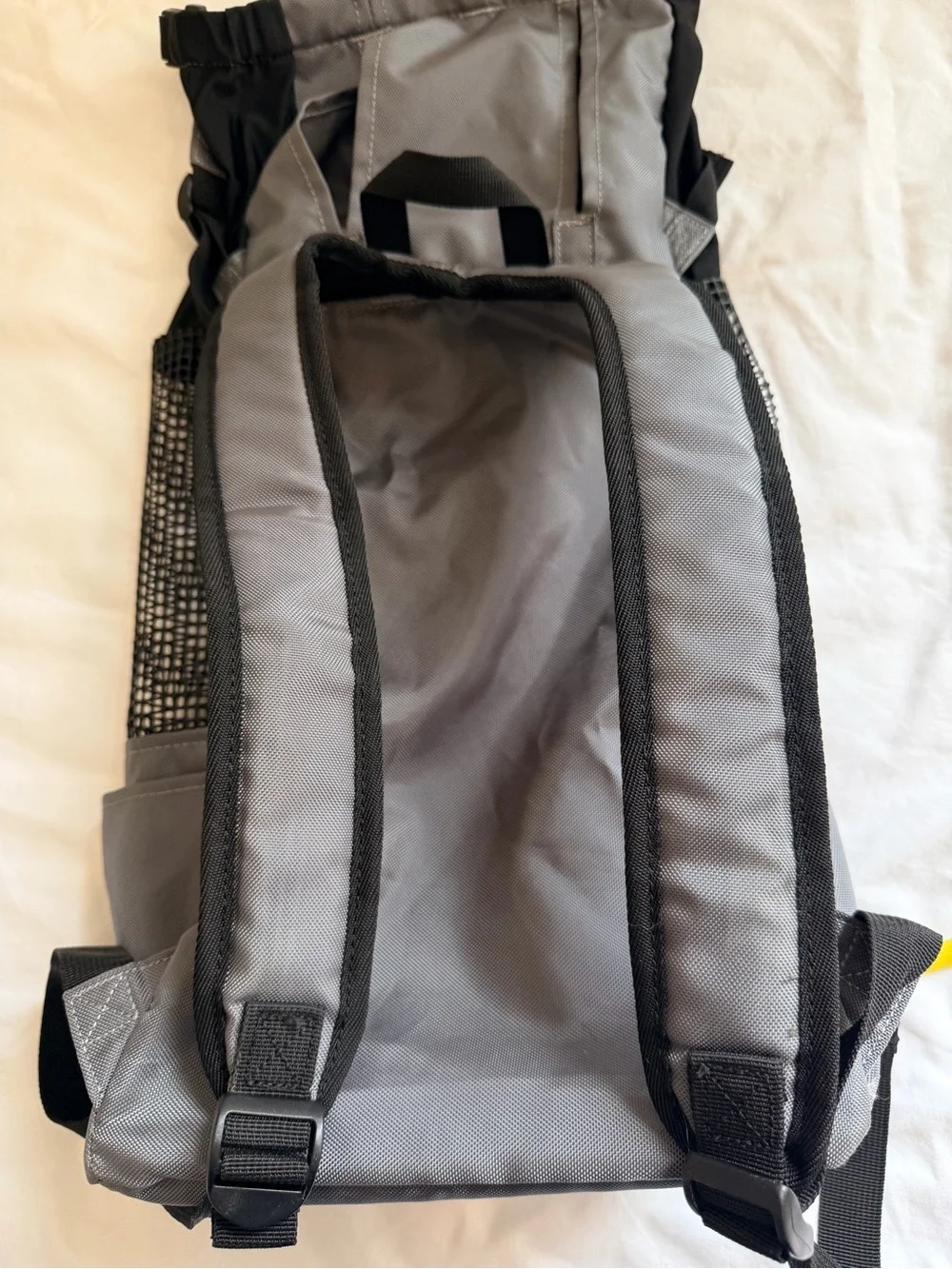 K9 Sport Sack Dog Backpack Carrier Gray Black Size Large